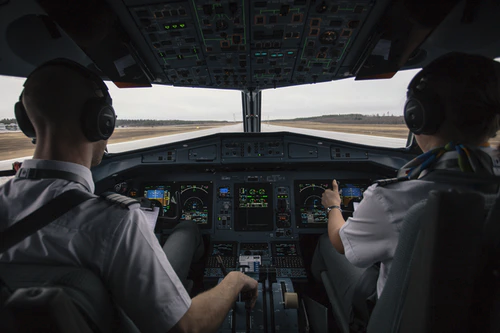Two male pilots :(